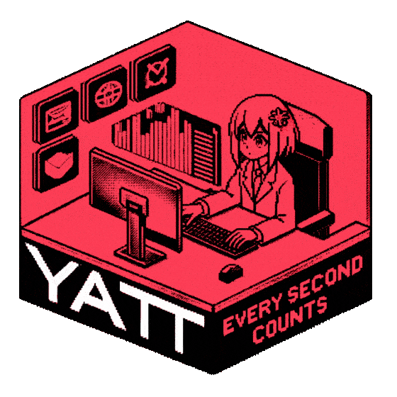 a poster for soham's project named yatt. yatt stands for yet another time tracker